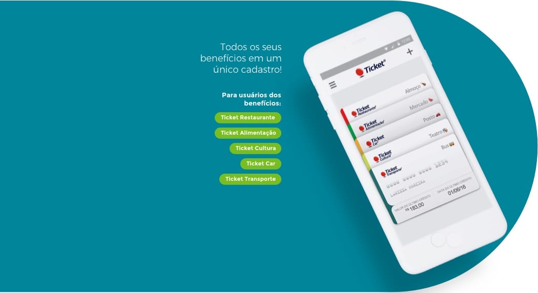 APP para usuários Ticket