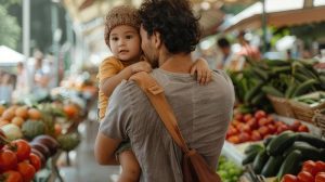 Homem aprende como economizar no vale-alimentação na compra do mercado e passa o mês inteiro fazendo compras saudáveis