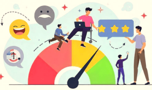 ilustração de Indicador de desempenho simbolizando o indicador de competência