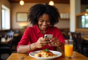 ticket restaurante ou pluxee refeição? Colaboradora escolhe a Ticket em seu almoço
