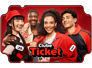 Imagem promocional do clube de vantagens clube Ticket 