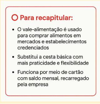 contratação de vale-alimentação