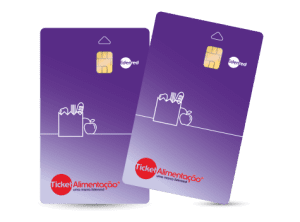 Cartão ticket alimentação