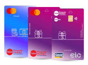 Cartões Ticket Presente Perfeito como opção de bonificação