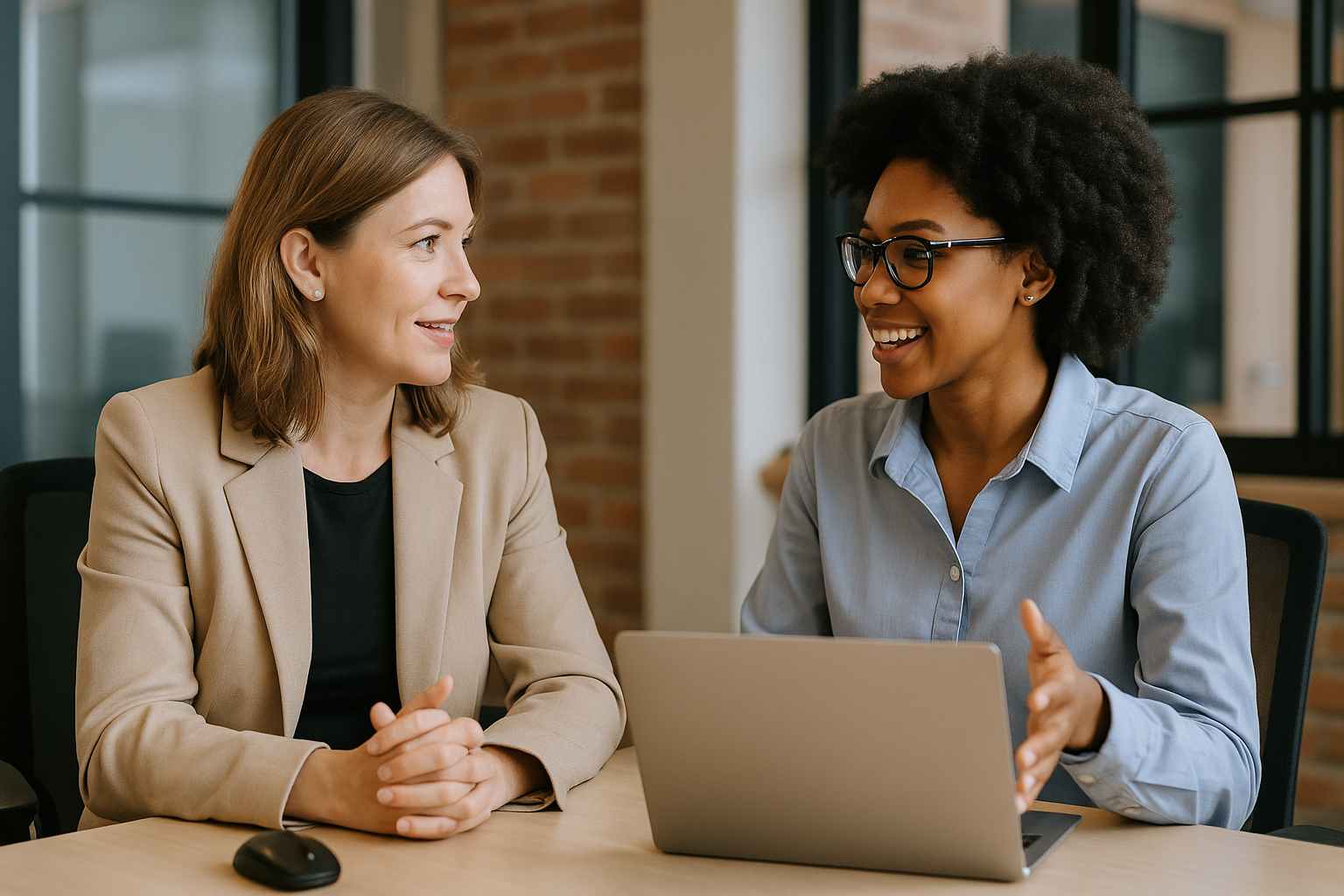 mulheres discutem contratar Consultoria de RH para redução de turnover