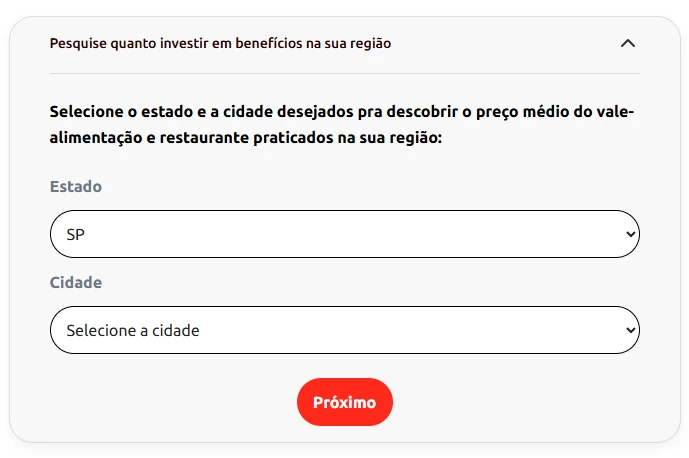 calculadora aberta contratação digital