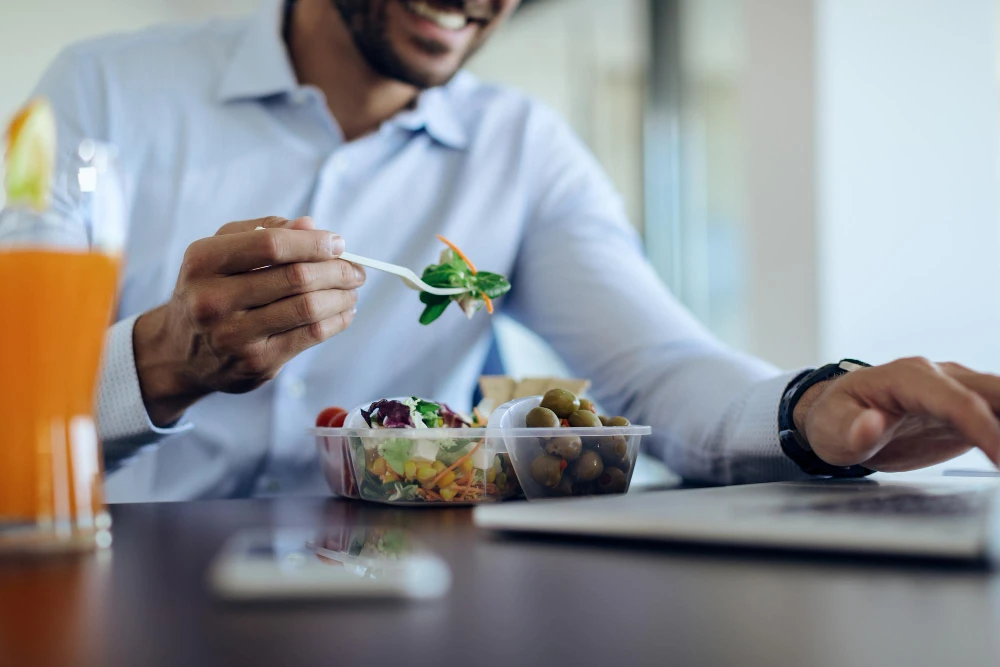 alimentação no trabalho e produtividade
