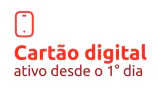 Cartão digital ativo desde o 1º dia